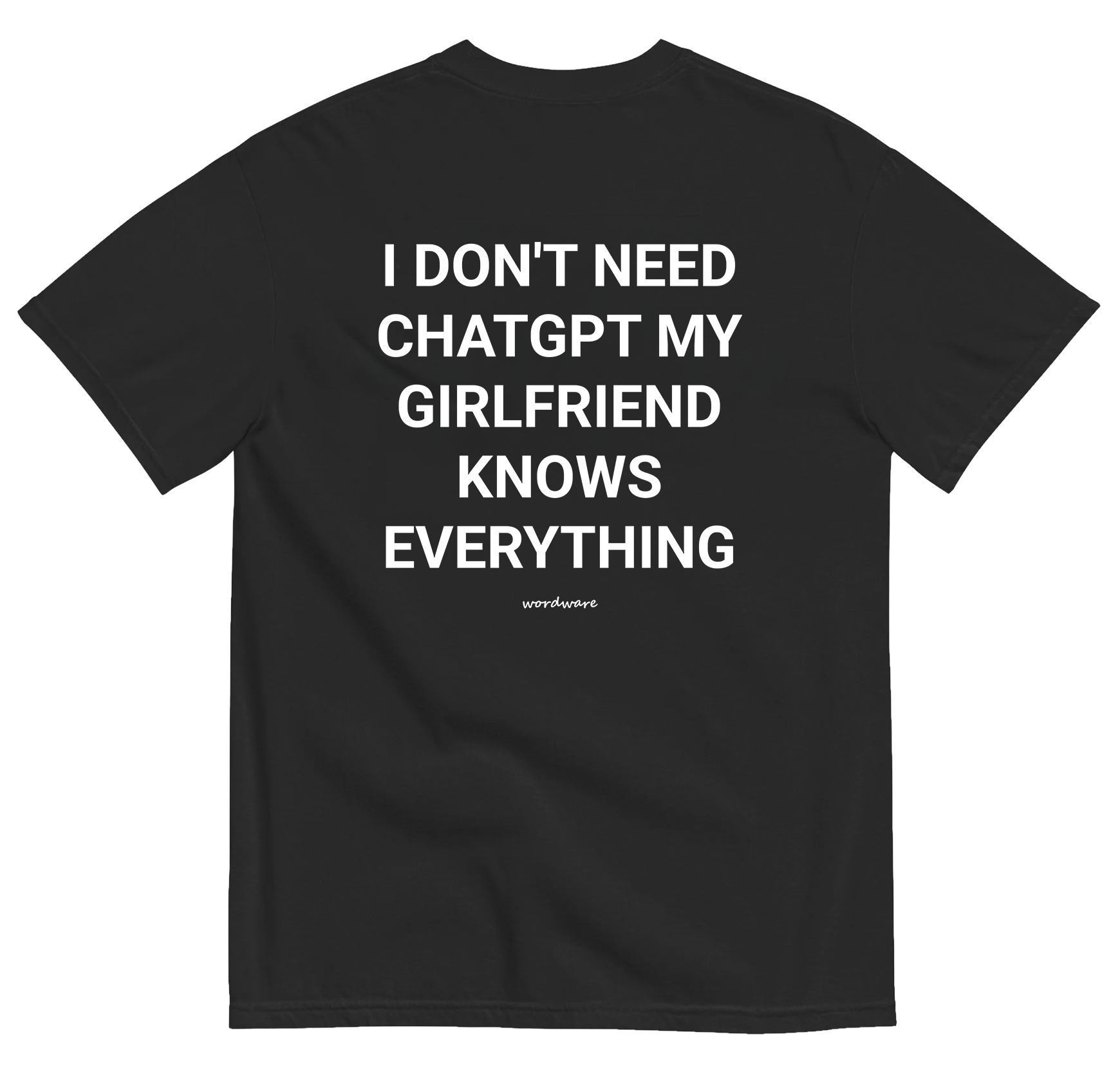 I DON'T NEED CHATGPT (BLACK)
